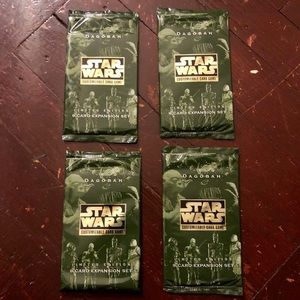 Star Wars CCG Dagobah - 4 Booster Packs